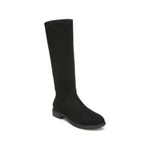 DR SCHOLLS Womens Black New Start Round Toe Block Heel Riding Boot 9.5 M WC
